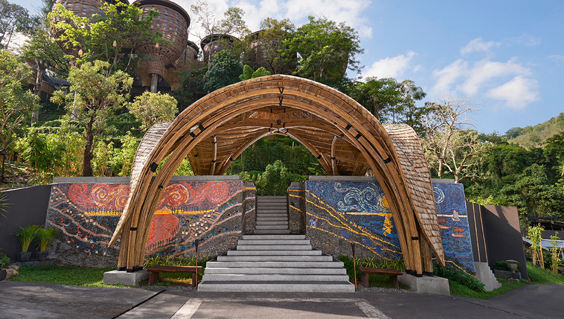 Keemala resort entrance