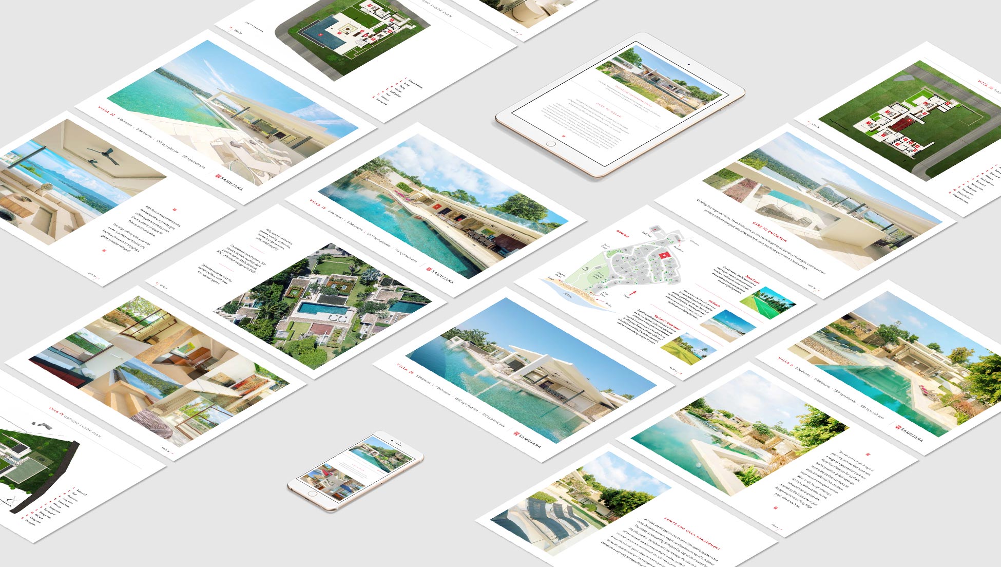 Samujana villa e-brochures